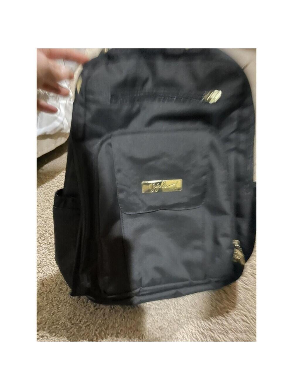 Ju-ju-be Diaper Bag Backpack Queen Of The Nile Black & Gold baby bag